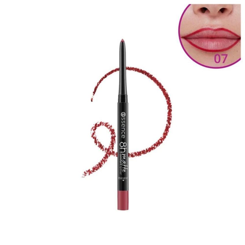 Lápis Labial 8h Matte Comfort Acabamento Aveludado Longa Duração Vermelho Essence 75ml - imagem 4