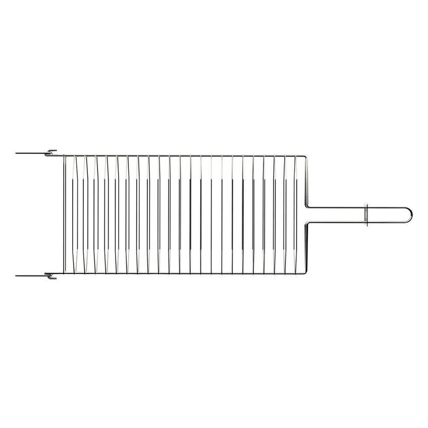 Grelha Para Churrasco Aço Inox Alta Resistência Tramontina 72,5x22,5cm - imagem 5