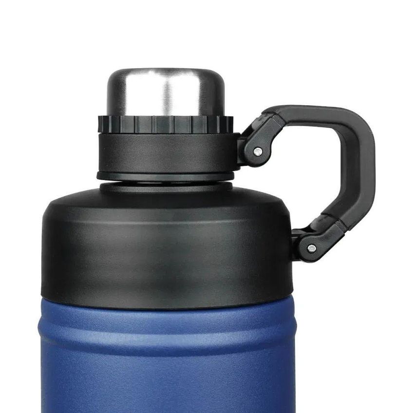 Garrafa Squeeze Térmica 300003 Aço Inox Parede Dupla Azul Kala 750ml - imagem 5