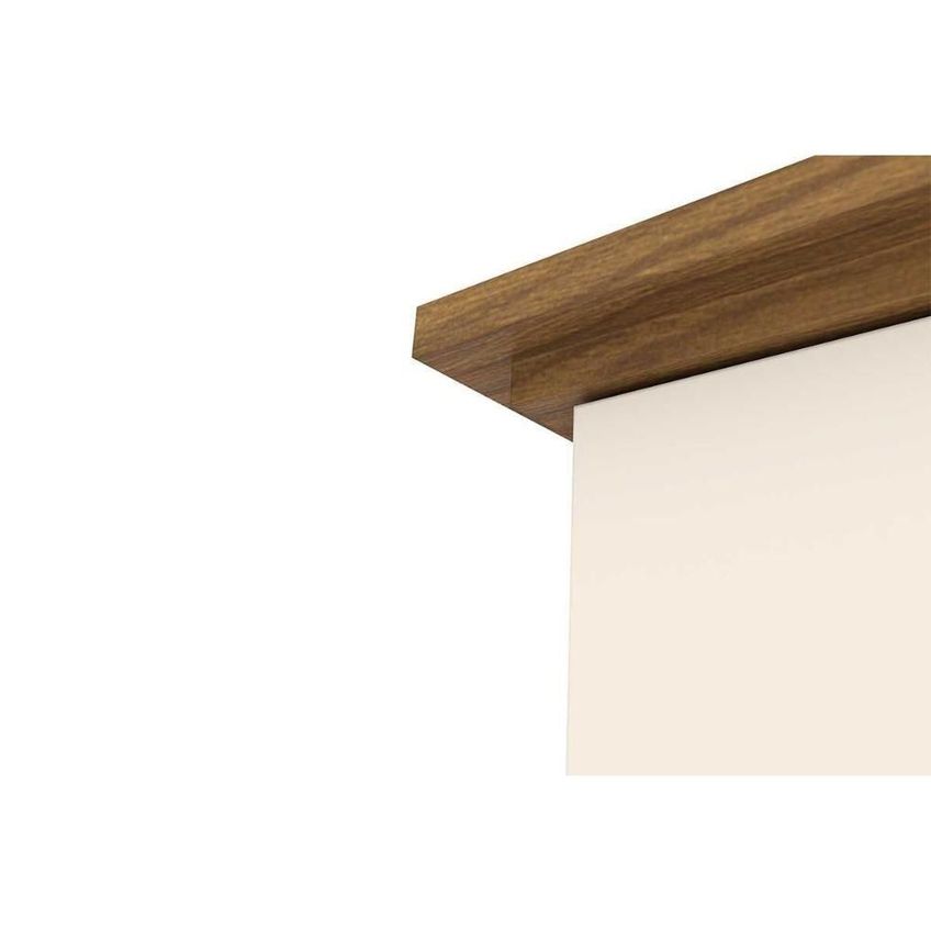 Guarda Roupa Casal Andréas 6 Portas 6 Gavetas MDF-MDP Cinza-Nature Móveis Henn - imagem 3