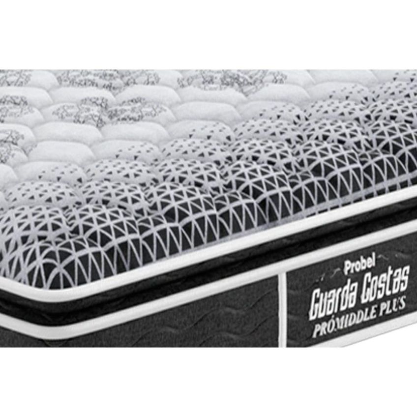 Colchão Casal Híbrido Ortopédico D28 Guarda Costas Firmepedic Prómiddle Plus Pillow Top Americano - imagem 3
