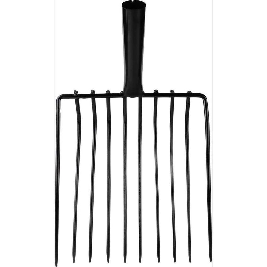 Forcado Reto Sem Cabo 10 Dentes Aço Carbono 365083 Collins - imagem 4