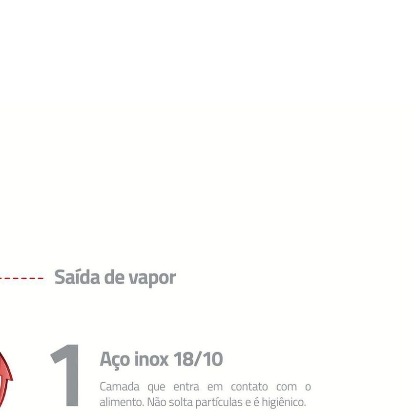 Jogo De Panelas Allegra Aço Inox Fundo Triplo Tampas Inox 2 Peças Tramontina - imagem 4