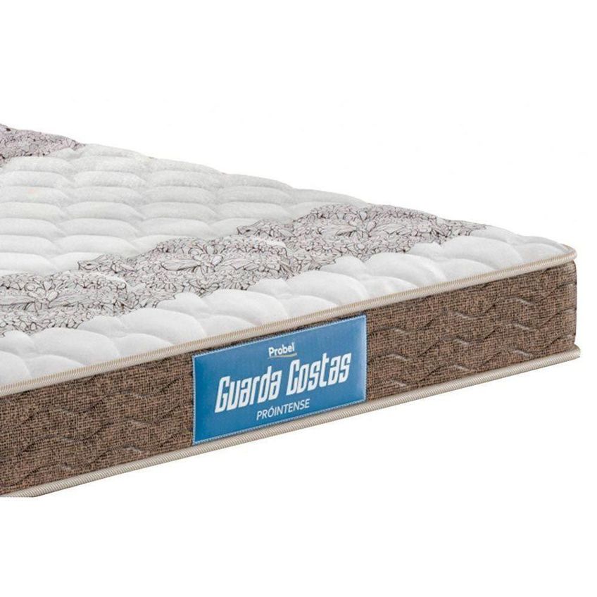 Colchão Solteiro Espuma Ortopédico D33 Firmepedic Guarda Costas Próintense Double Face Brown Marrom - imagem 3