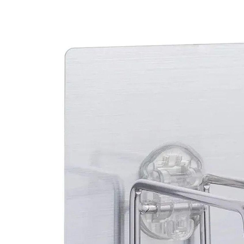 Papeleira Aço Inox Fixação Adesiva Alta Performance 5kg Kala - imagem 4