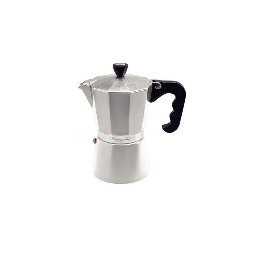 Cafeteira Italiana Expresso Alumínio Cabo Nylon 320ml Tramontina - imagem 5