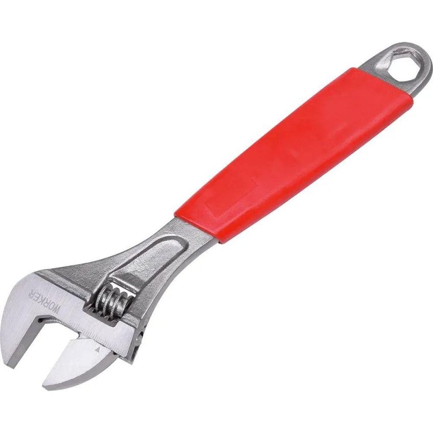Chave Ajustável 144622 Precisão Em Ajustes Escala Métrica Integrada Cabo Pvc Worker 200mm - imagem 3