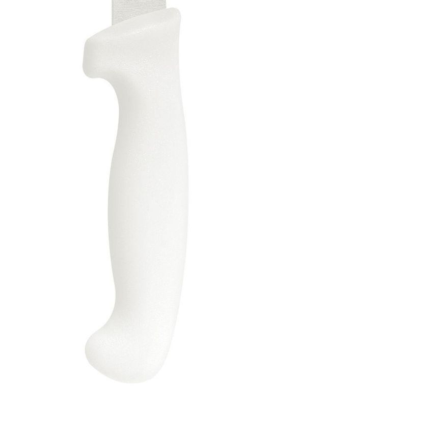 Faca Para Desossar Profissional Master Aço Inox Cabo Polipropileno Branco Antimicrobiano Açougue - imagem 3