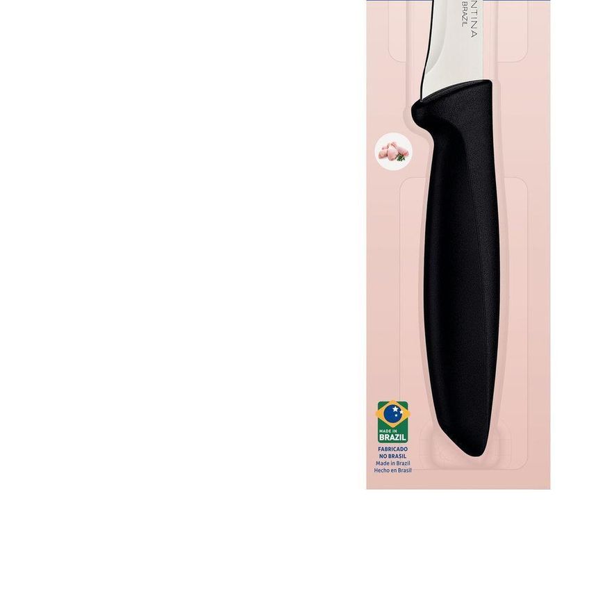 Faca Para Desossar Plenus Corte Preciso Aço Inox Cozinha Preto Tramontina - imagem 3
