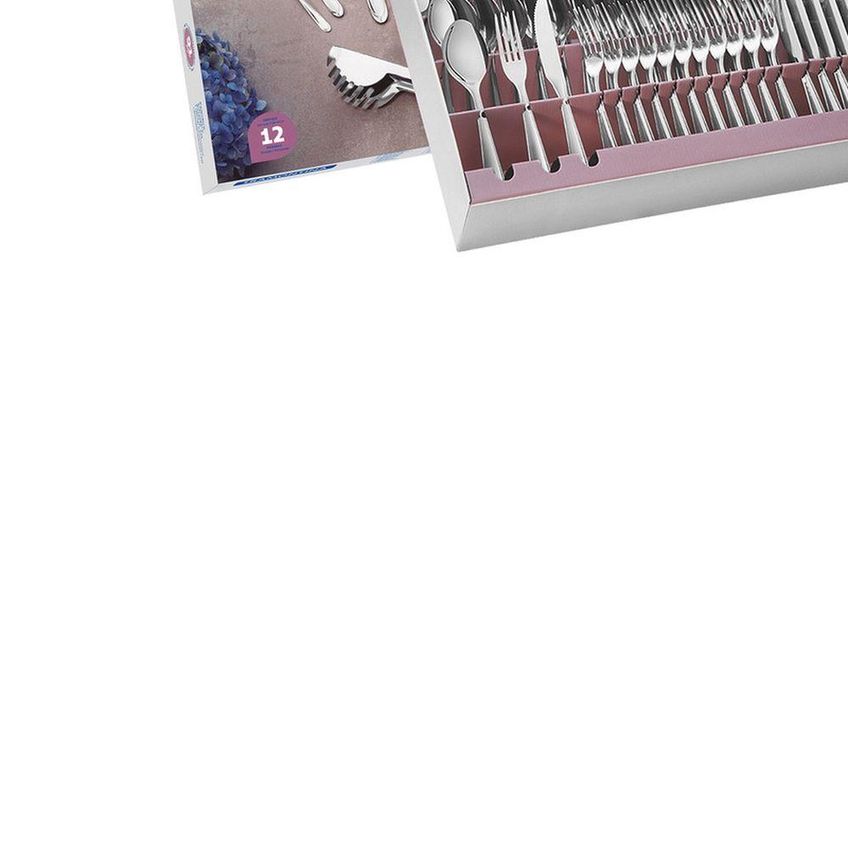 Faqueiro Laguna 91 Peças Aço Inox Brilho Para Mesa Tramontina - imagem 3