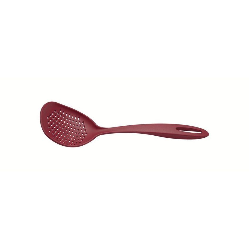 Espumadeira Ability Cozinha Nylon Resistente 180 Graus Compatível Panelas Antiaderentes Vermelha - imagem 4