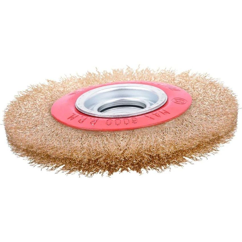 Escova Circular Ondulada 936081 Acabamento Profissional 6 Polegadas 3-4 Worker - imagem 3