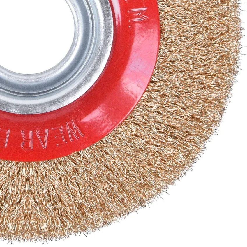 Escova Circular Ondulada 936081 Acabamento Profissional 6 Polegadas 3-4 Worker - imagem 4