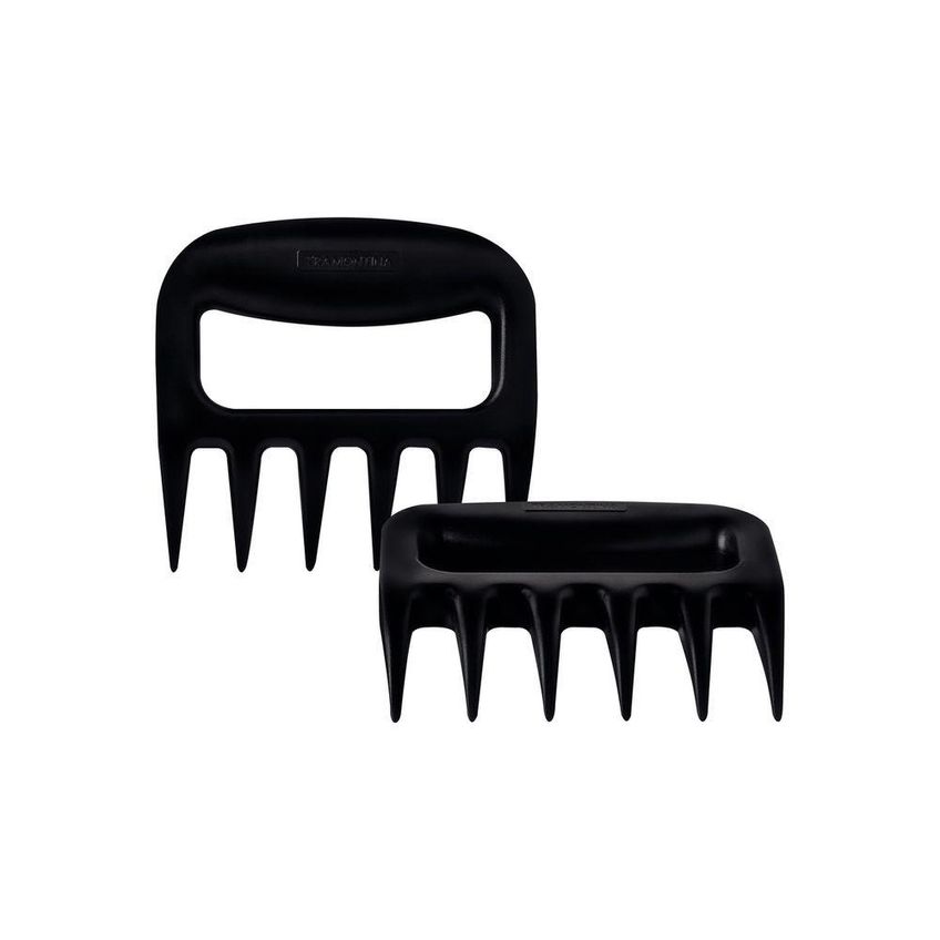 Garras Para Churrasco Black Desfiar Carnes Abs Alta Resistência Preto Tramontina 02 Peças - imagem 5