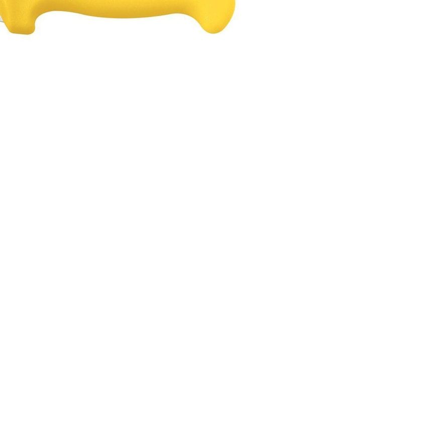 Faca Para Desossar Profissional Master Aço Inox Polipropileno Antimicrobiano Cozinha Amarelo - imagem 4