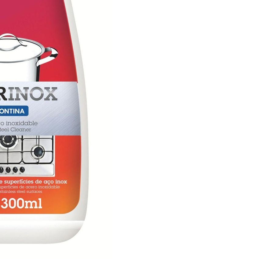 Spray Polidor De Aço Inox Removedor Para Polir E Remover Manchas Utensílios E Eletrodomésticos 300ml - imagem 3
