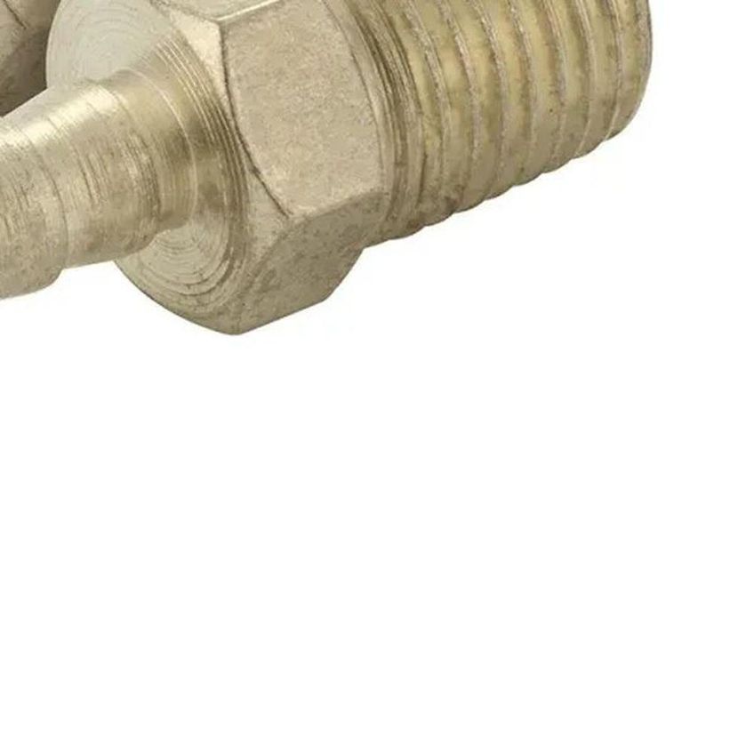 Espigão Macho Pneumático 194425 Kit 5 Unidades 1/4 NPT X 1/2 Pol Worker - imagem 3