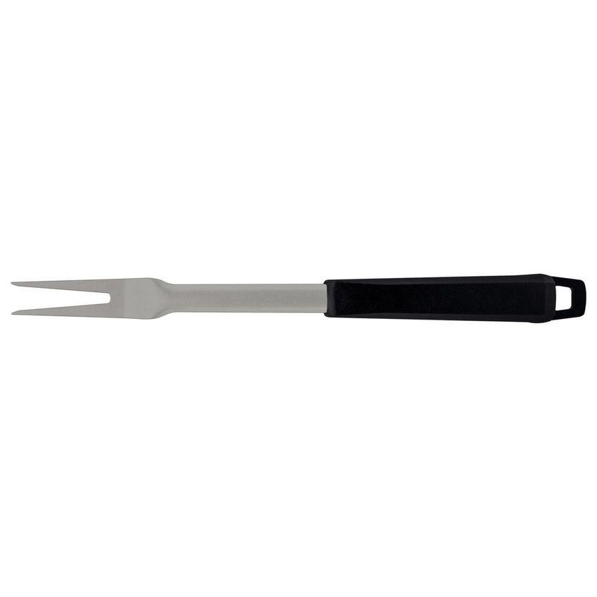 Garfo Trinchante Para Churrasco Black Aço Inox Cabo Polipropileno Preto Tramontina - imagem 3