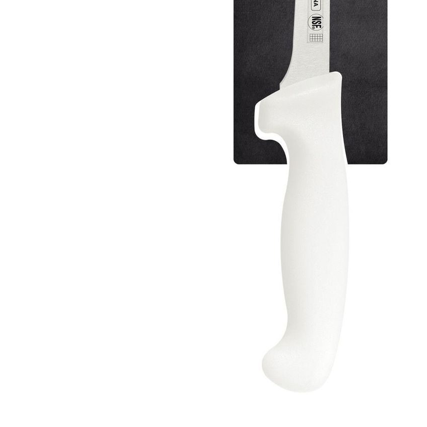 Faca Para Desossar Profissional Master Aço Inox Cabo Polipropileno Antimicrobiano Branco Tramontina - imagem 4
