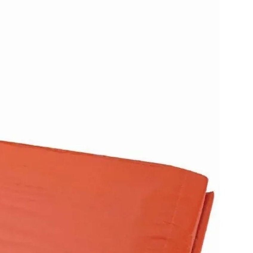 Lona Encerado Polietileno 100 Micras Impermeável 8m X 5m Laranja Kala - imagem 5