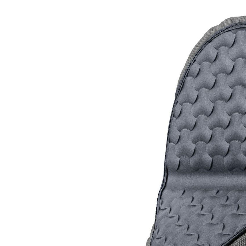 Luva Térmica De Cozinha Utilita Proteção Contra Calor Poliéster Silicone Antiderrapante Cinza - imagem 4