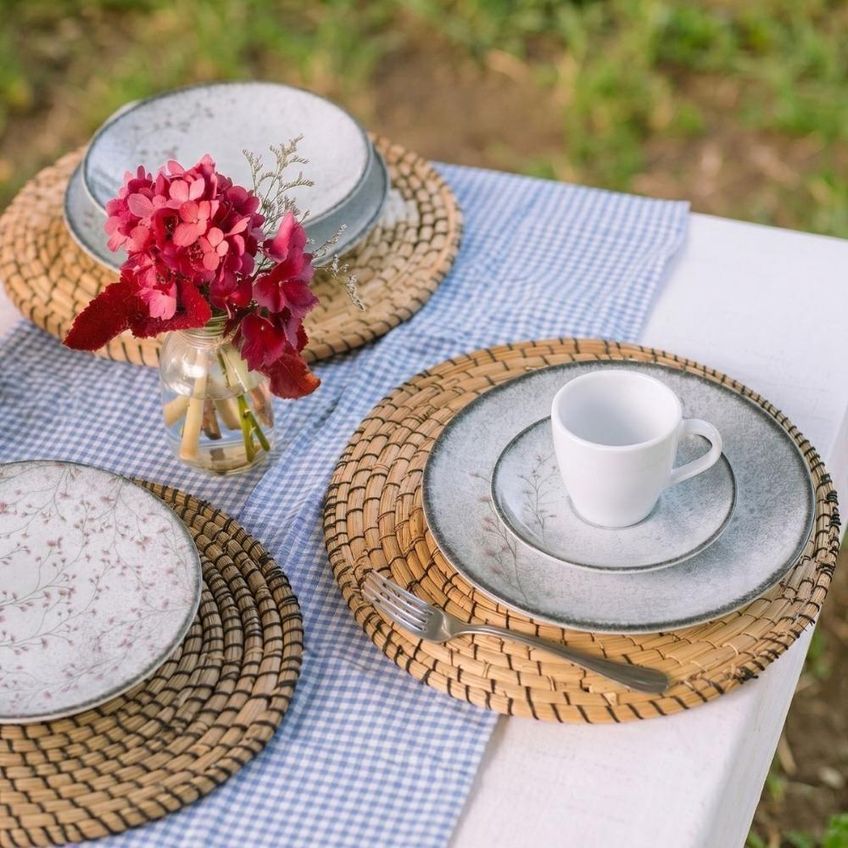 Aparelho De Jantar Floralis 36 Peças Com Bowl Porcelana Decorada Floral Tramontina - imagem 3
