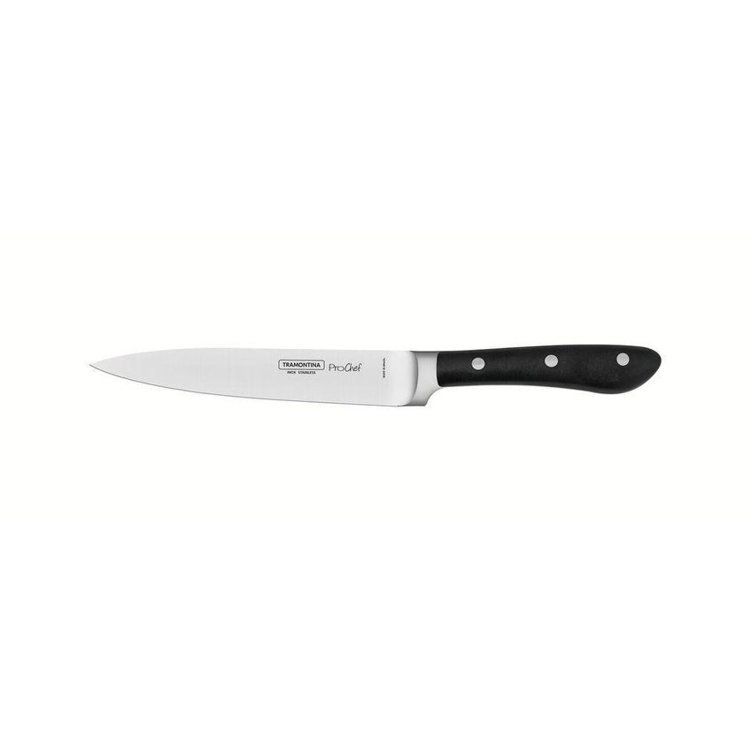 FACA UTILITY PROCHEF CORTE PRECISO AÇO INOX CABO ERGONÔMICO COZINHA TRAMONTINA - imagem 3