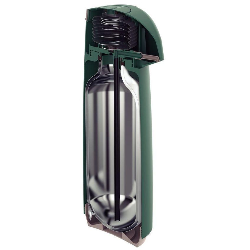 Garrafa Térmica Exata Conservação De Bebidas Plástico E Vidro Verde Tramontina 1,8l - imagem 3