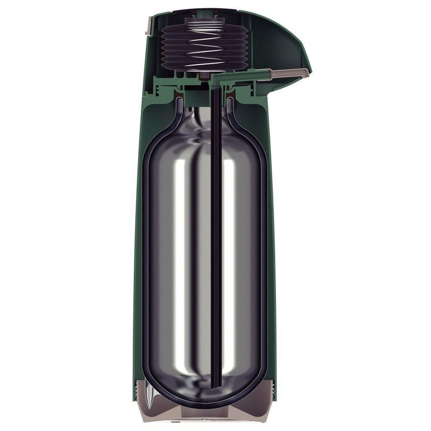 Garrafa Térmica Exata Conservação De Bebidas Plástico E Vidro Verde Tramontina 1,8l - imagem 4