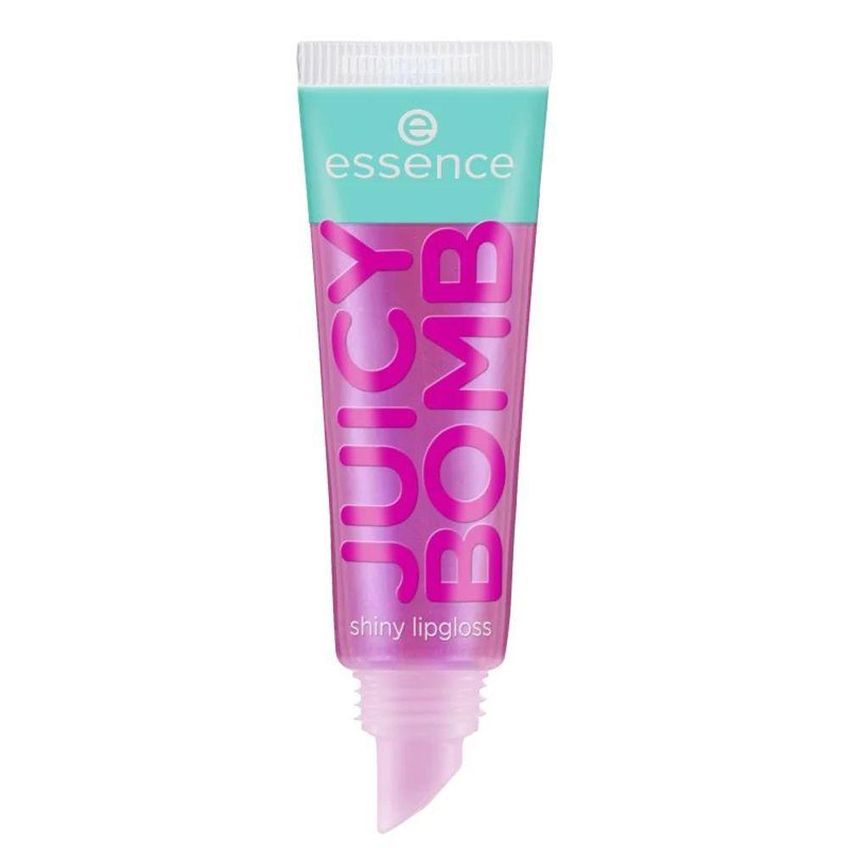 Gloss Labial Juicy Bomb Shiny Lipgloss Acabamento Ultra-glossy Rosa Essence 10ml - imagem 2