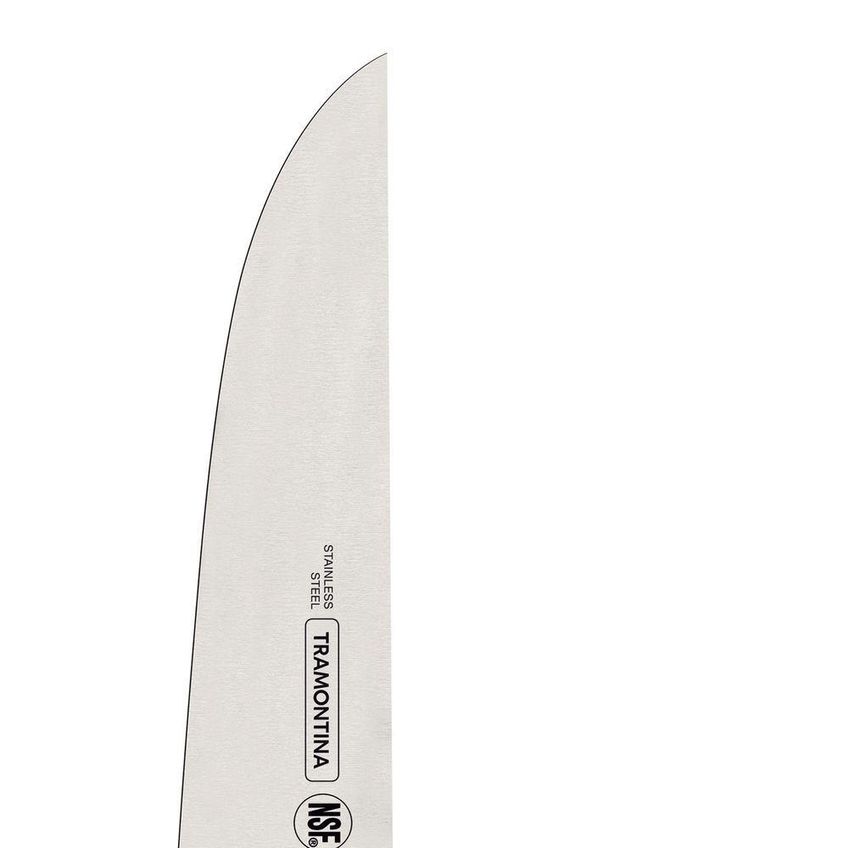 Faca Para Cozinha Premium Corte Preciso Aço Inox Cabo Polipropileno Branco Tramontina - imagem 5