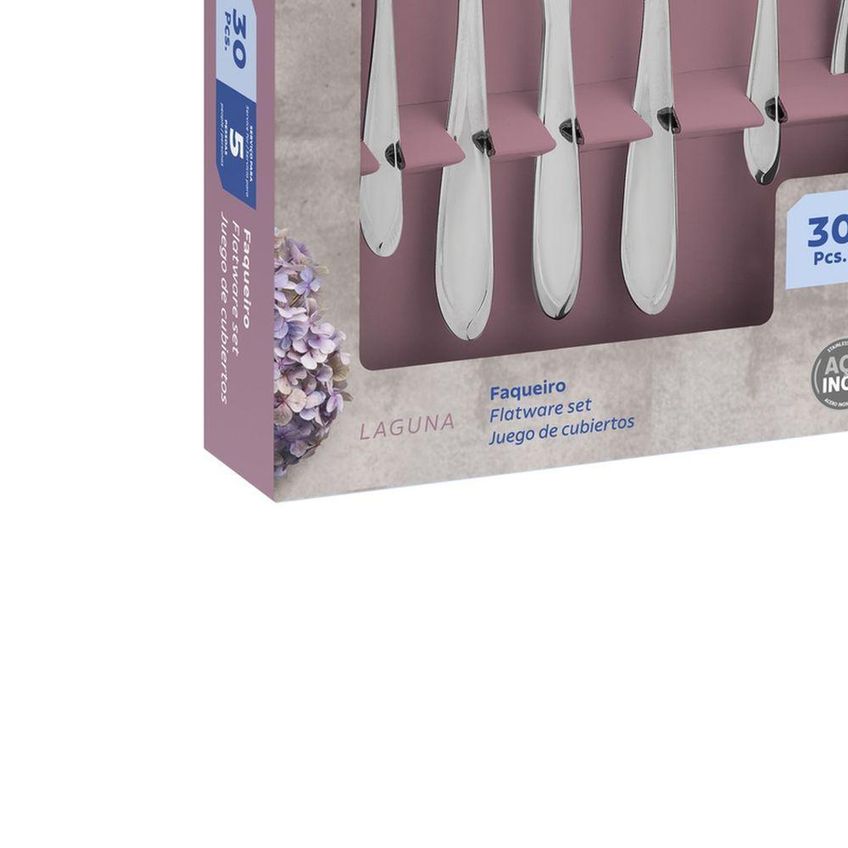 Faqueiro Laguna 30 Peças Aço Inox Para Churrasco Tramontina - imagem 3