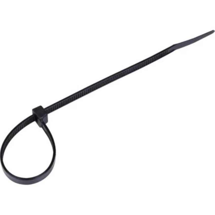 Abraçadeira De Nylon 7,2x150mm Fixação Profissional Preta Worker 50 Unidades - imagem 4