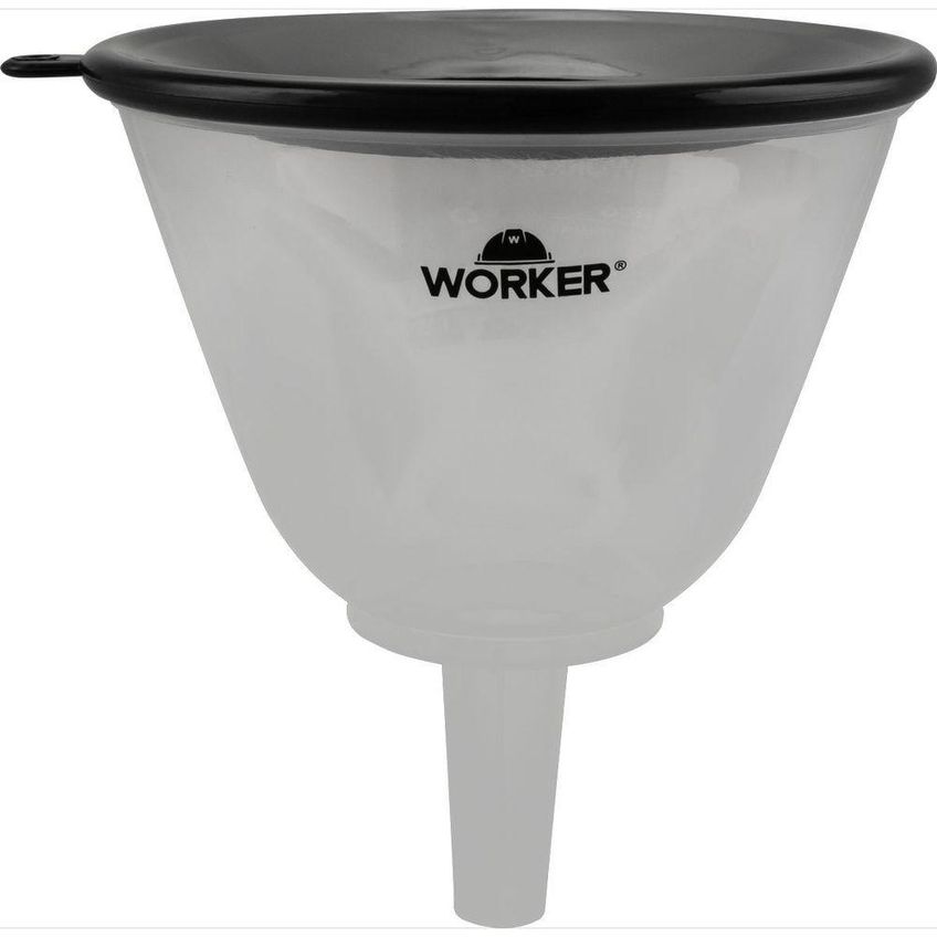Funil Plástico Com Tampa 334331 Transferência Precisa Polipropileno Uso Profissional Worker - imagem 4