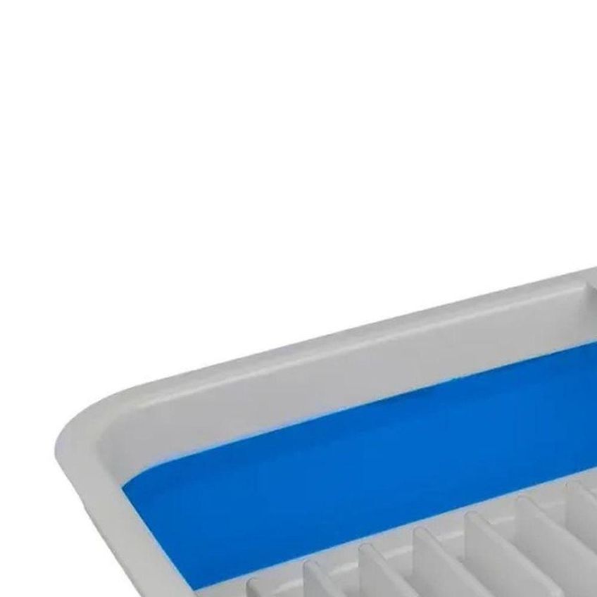 Escorredor de Pratos Dobrável Kala Plástico PP Design Compacto Cozinha Kala - imagem 3