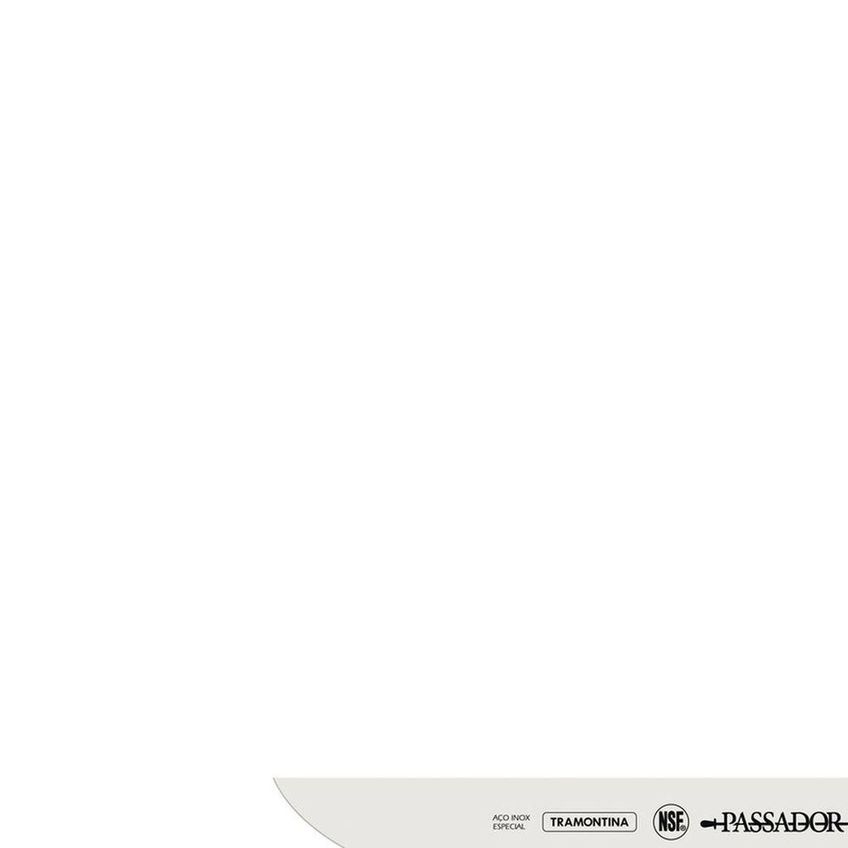 Faca Passador Profissional Master Aço Inox Cabo Polipropileno Antimicrobiano Tramontina 8 Polegadas - imagem 4