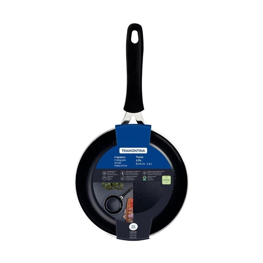 Frigideira Tunis Alumínio Cerâmico 24cm 1,6l Tramontina - imagem 3