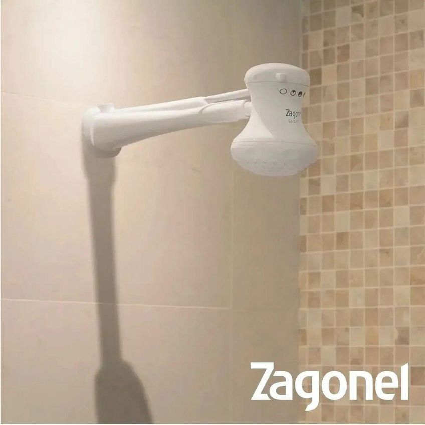Ducha Gorducha 4 Temperaturas 5700w Instalação Zagonel 220v - imagem 4