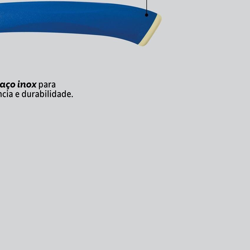 Faca Para Tomate Felice Corte Preciso Lâmina Aço Inox Cabo Polipropileno Azul Tramontina - imagem 3