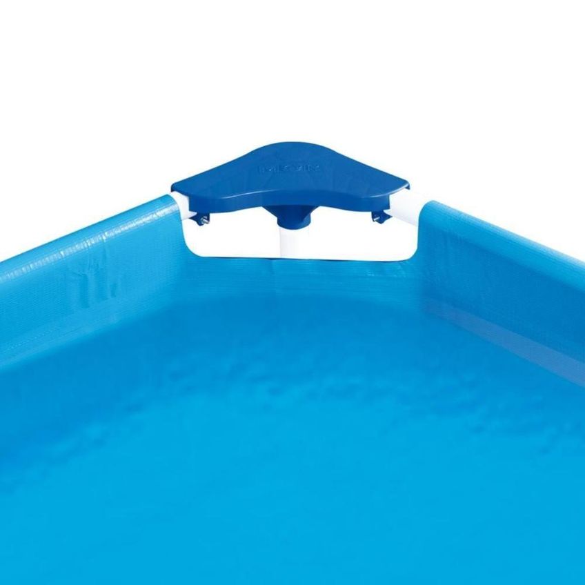 Piscina Retangular Estruturada Premium 2500l Com Capa Forro E Filtro Bomba 2200l-h Mor - imagem 3