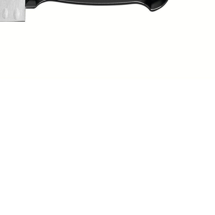 Faca Santoku Ultracorte Aço Inox Cabo Polipropileno Antimicrobiano Preto Tramontina - imagem 3
