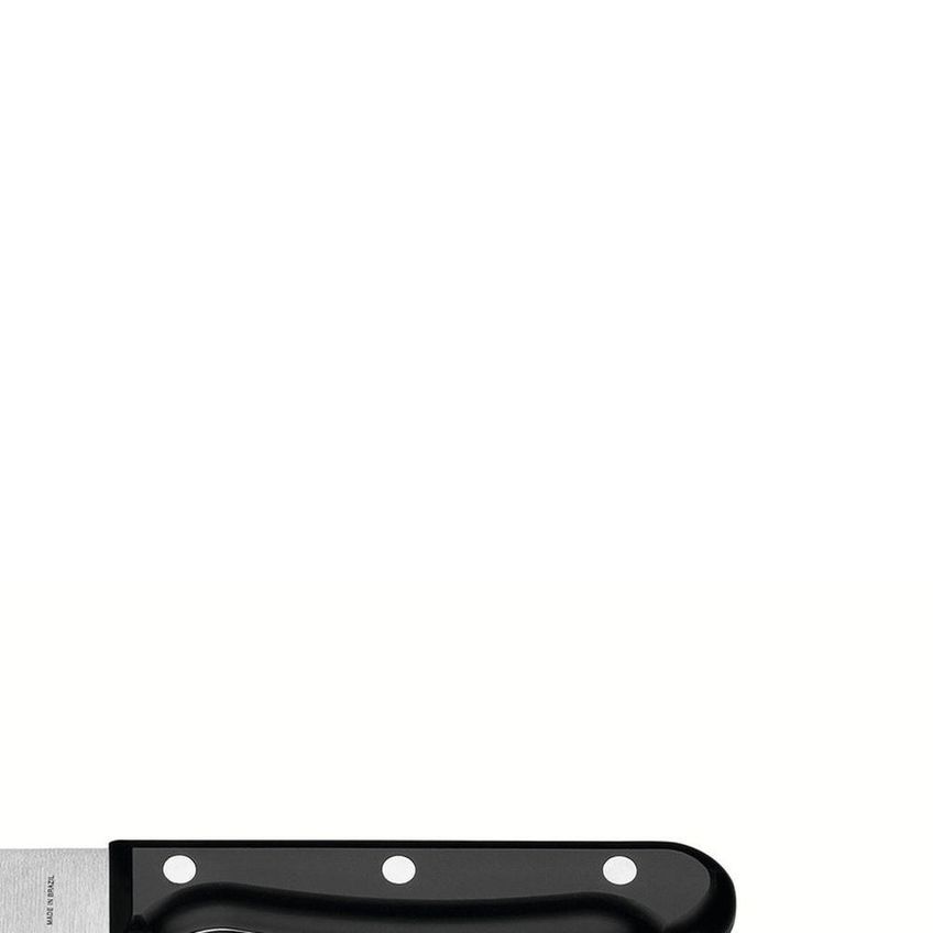 Faca Santoku Ultracorte Aço Inox Cabo Polipropileno Antimicrobiano Preto Tramontina - imagem 5
