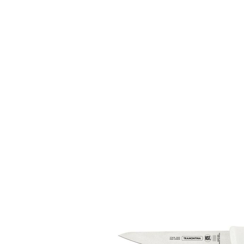 Faca Para Desossar Profissional Master Aço Inox Cabo Polipropileno Branco Tramontina - imagem 3