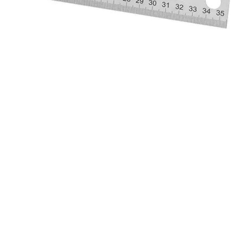 Esquadro de Medição Esquadro Aço Inox 250mm 10 Pol Cabo Polipropileno - imagem 3