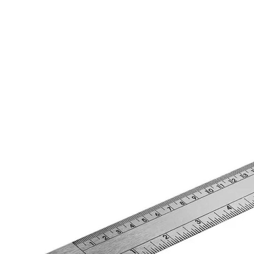 Esquadro 101532 Medição E Verificação De Ângulos 90 Graus Aço Inox Worker - imagem 4