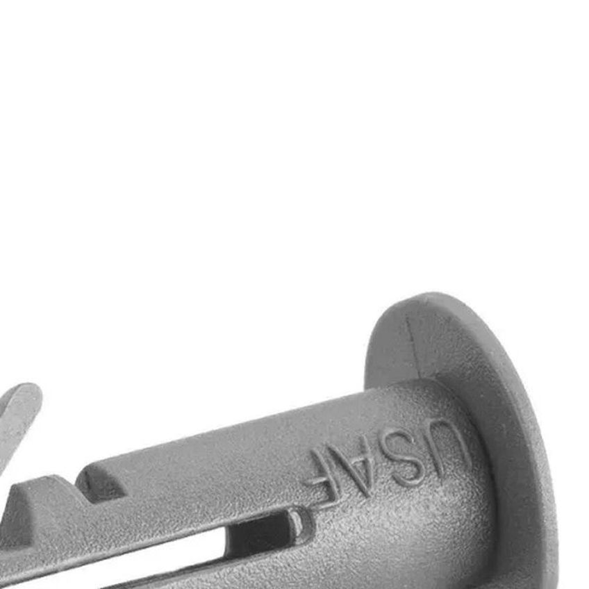 Bucha de Nylon com Aba N6 30mm Fixação Segura Kit 200 Worker - imagem 4