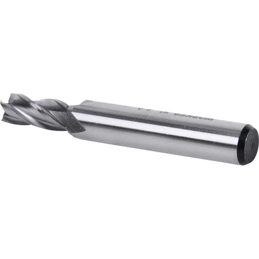 Fresa De Topo Reto 8mm Aço Rápido Hss 4 Cortes Aço Hss M2 Worker - imagem 5