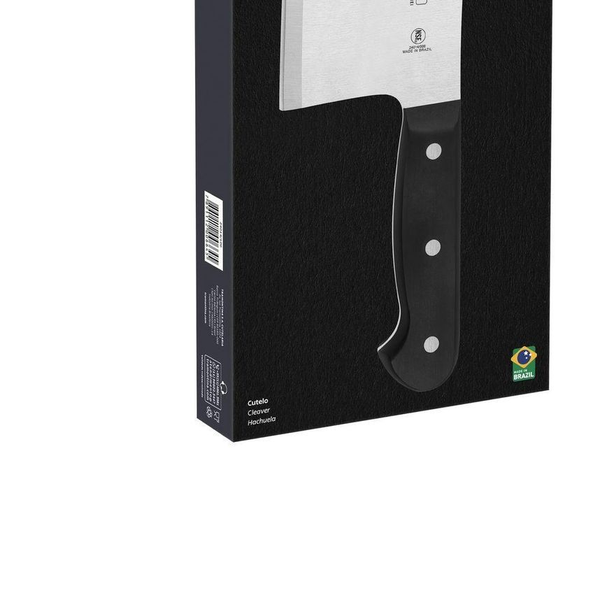 Cutelo Tramontina Century Cozinha Aço Inox Especial Forjado Cabo Policarbonato Fibra De Vidro - imagem 2