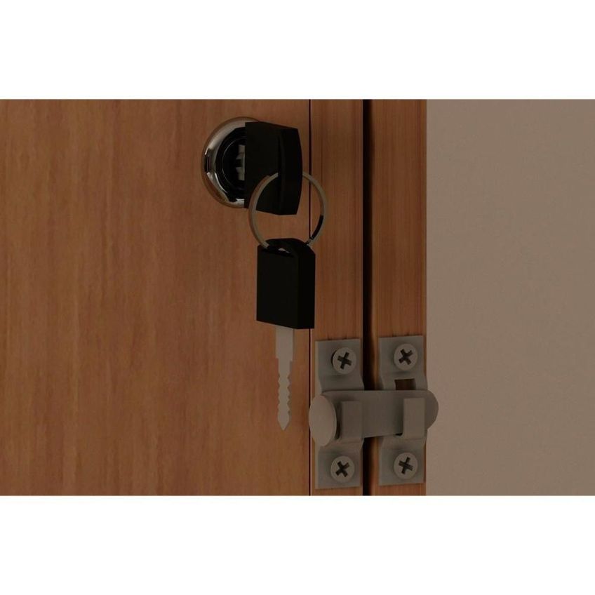Cama Solteiro Multifuncional Juvenil CM8015 Articulada Amêndoa Tecno Mobili - imagem 3
