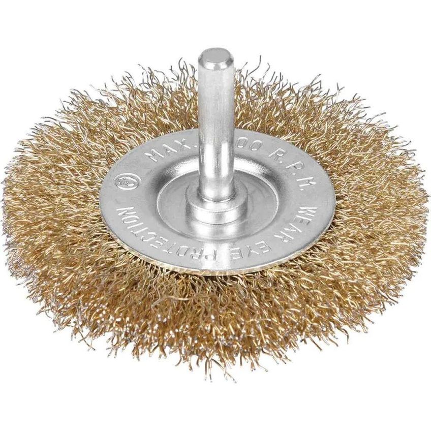 Jogo De Escovas 6 Peças Aço Carbono 0,3mm Para Limpeza Worker 936448 - imagem 3
